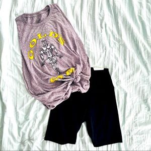 Gold’s Gym cutoff tank